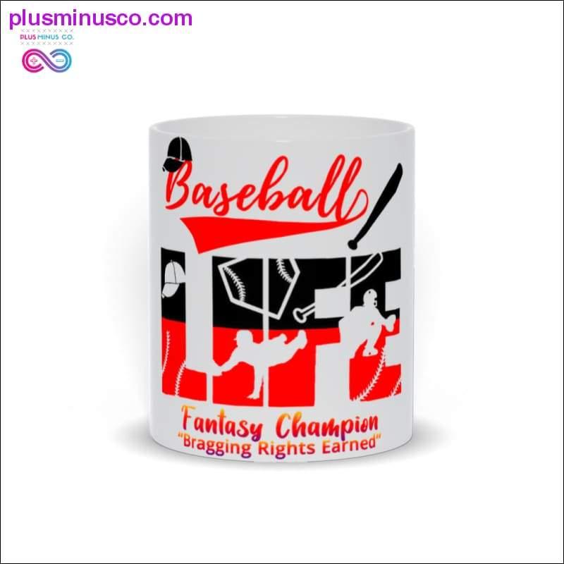 Baseball Life Mugs - plusminusco.com