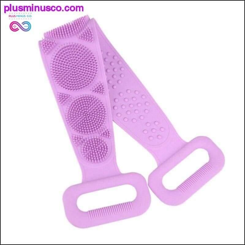 Bath Artifact Shower Shower Silicone Body Brush Bath Belt - plusminusco.com