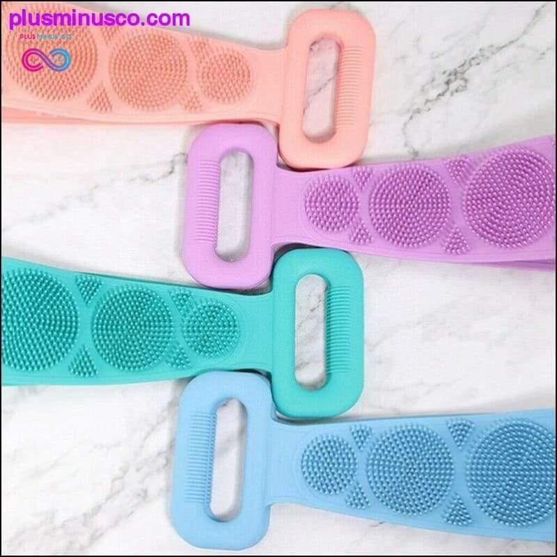 Bath Artifact Shower Shower Silicone Body Brush Bath Belt - plusminusco.com