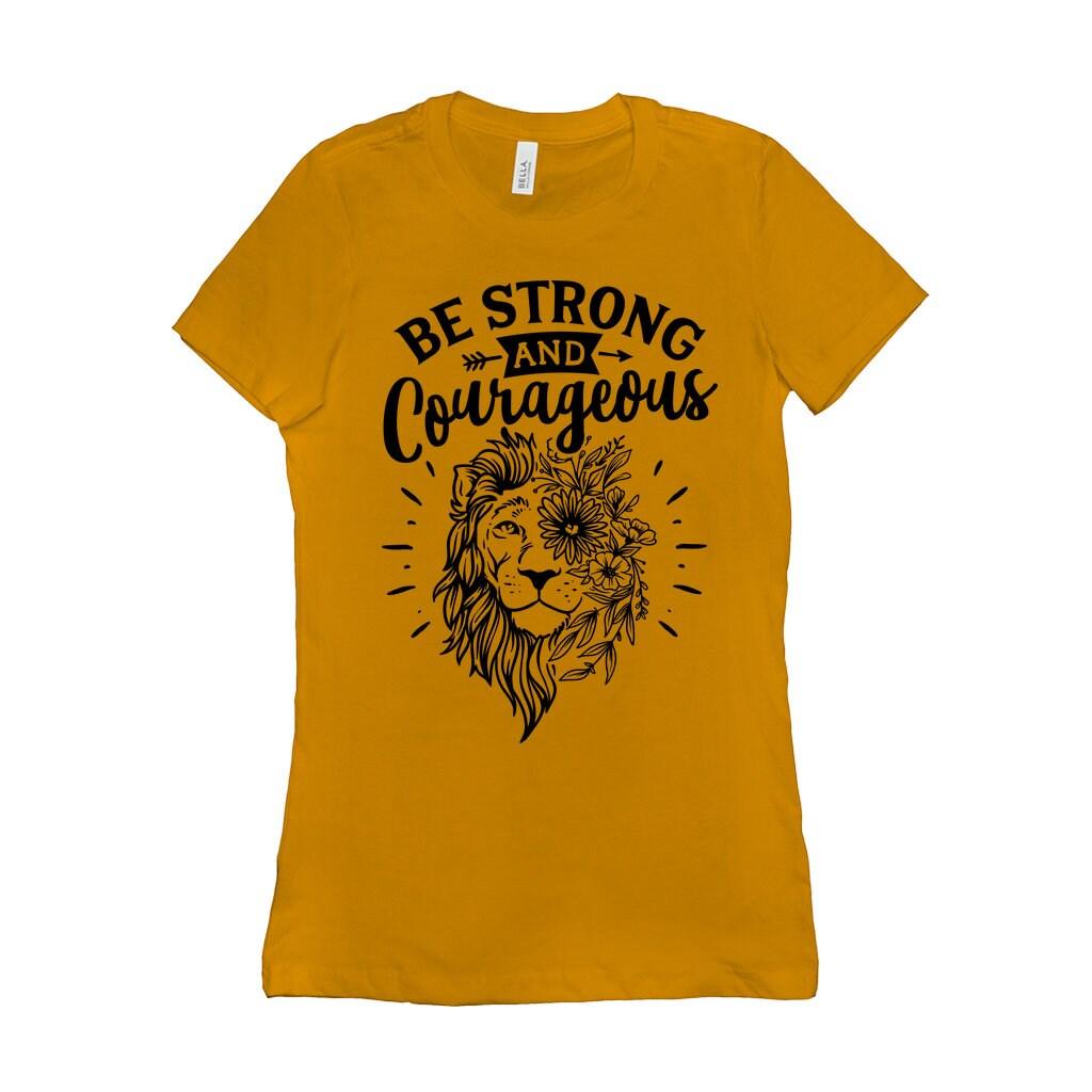 „Būk stiprus ir drąsus“ marškinėliai, krikščionių marškinėliai, religiniai marškinėliai, marškinėliai „Joshua 19“, marškinėliai „Biblijos eilutė“, marškinėliai krikščionims – plusminusco.com