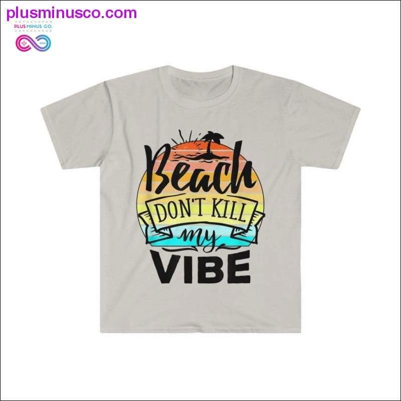 Beach Dont Kill My Vibe Retro Sunset Funny Summer T-Shirt - plusminusco.com