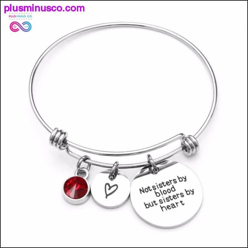 Best Friend Birthday Gift Birthstone Charm Bracelet for - plusminusco.com