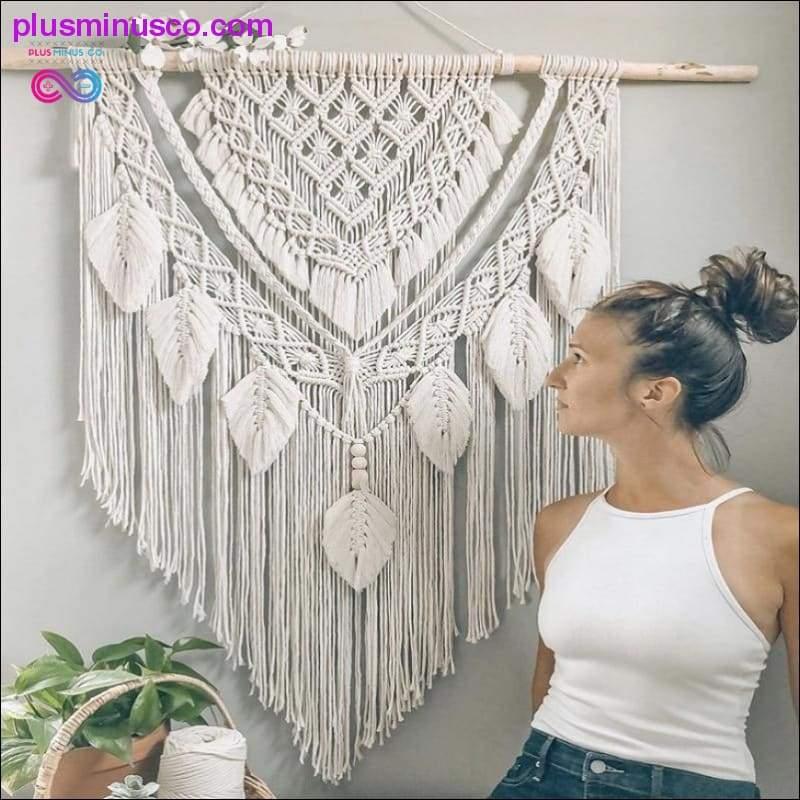 Big Size Macrame Tapestry Wall Hanging Bohemian Chic - plusminusco.com
