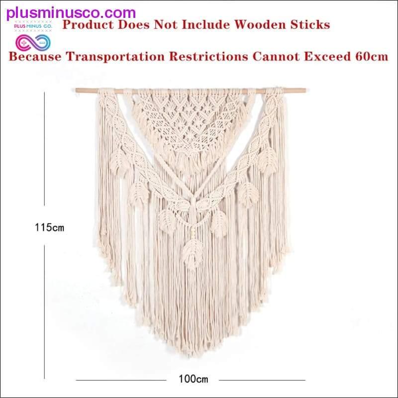 Big Size Macrame Tapestry Wall Hanging Bohemian Chic - plusminusco.com