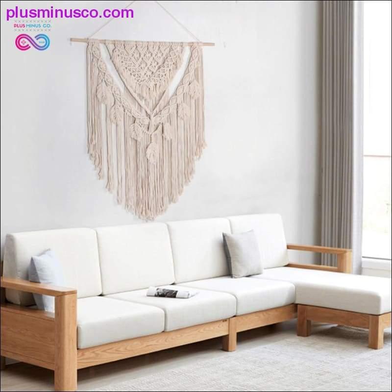 Big Size Macrame Tapestry Wall Hanging Bohemian Chic - plusminusco.com