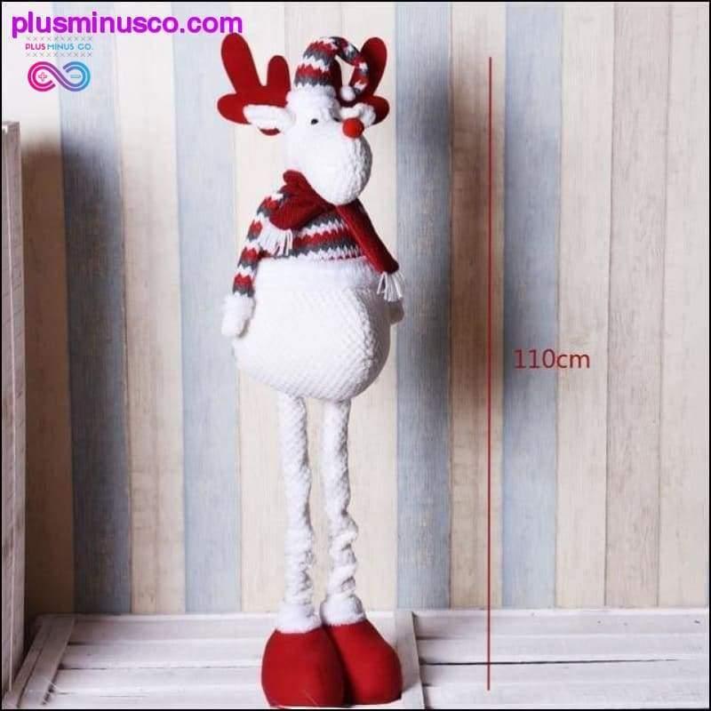 Stora infällbara juldockor (Santa Claus Snowman - plusminusco.com