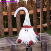 Выдвижные рождественские куклы большого размера (Санта-Клаус и снеговик) - plusminusco.com