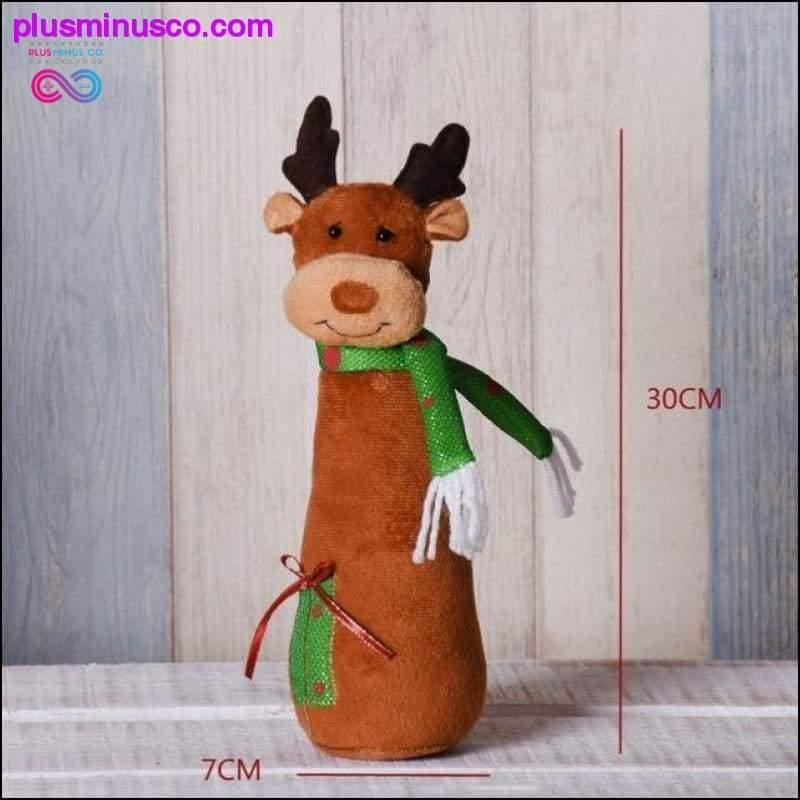 Božićne lutke velike veličine na uvlačenje (Djed Mraz Snjegović - plusminusco.com