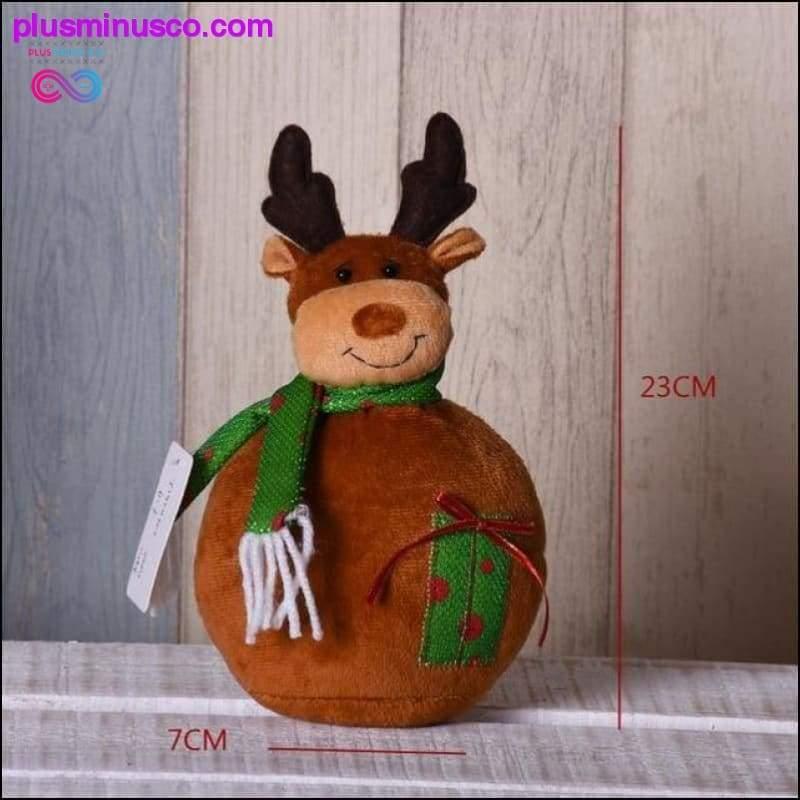 Bonecos de Natal retráteis de tamanho grande (boneco de neve do Papai Noel - plusminusco.com