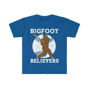 Bigfoot Believersi pesapalli T-särgid, Bigfoot pesapallisärk / Bigfoots kingitus / Baseball Sport Yeti Sasquatch, Spordimeeskond / Scary Monster - plusminusco.com