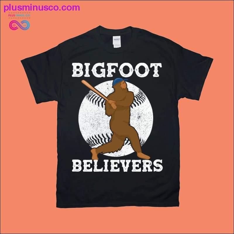 Bigfoot uskovat | Baseball T-paidat - plusminusco.com