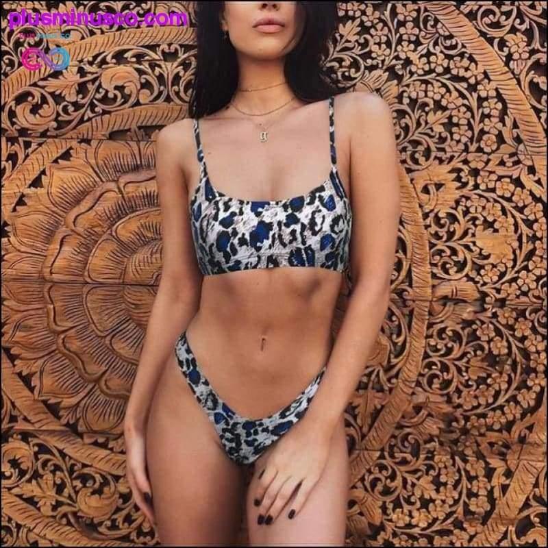 Bikini Women Swimwear Swimsuit Sexy Leopard Snake - plusminusco.com