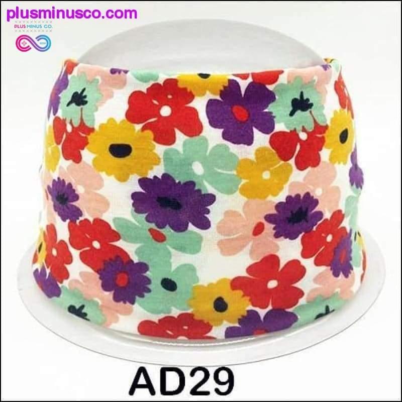 Boho Cotton Headband for Women Cashew Totem Wide Hair Bands - plusminusco.com