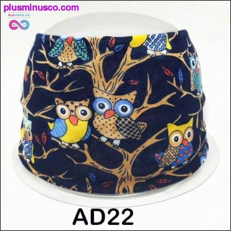 Boho Cotton Headband for Women Cashew Totem Wide Hair Bands - plusminusco.com