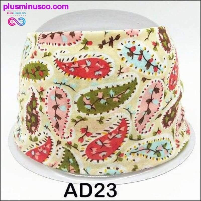 Boho Cotton Headband for Women Cashew Totem Wide Hair Bands - plusminusco.com