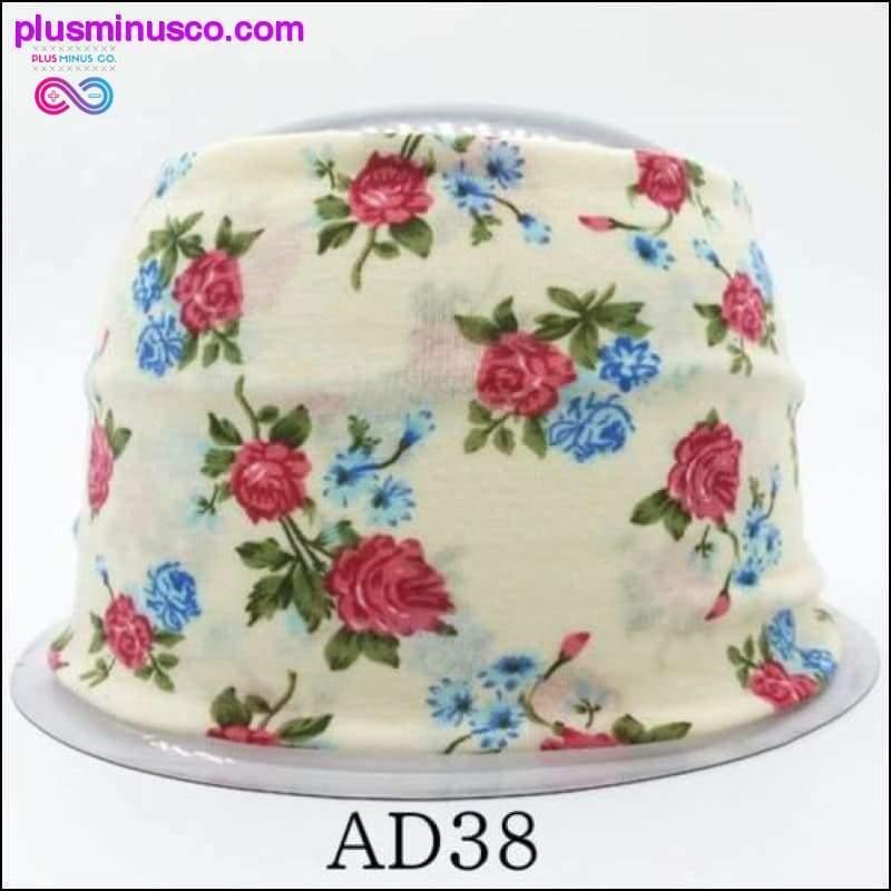 Boho Cotton Headband for Women Cashew Totem Wide Hair Bands - plusminusco.com