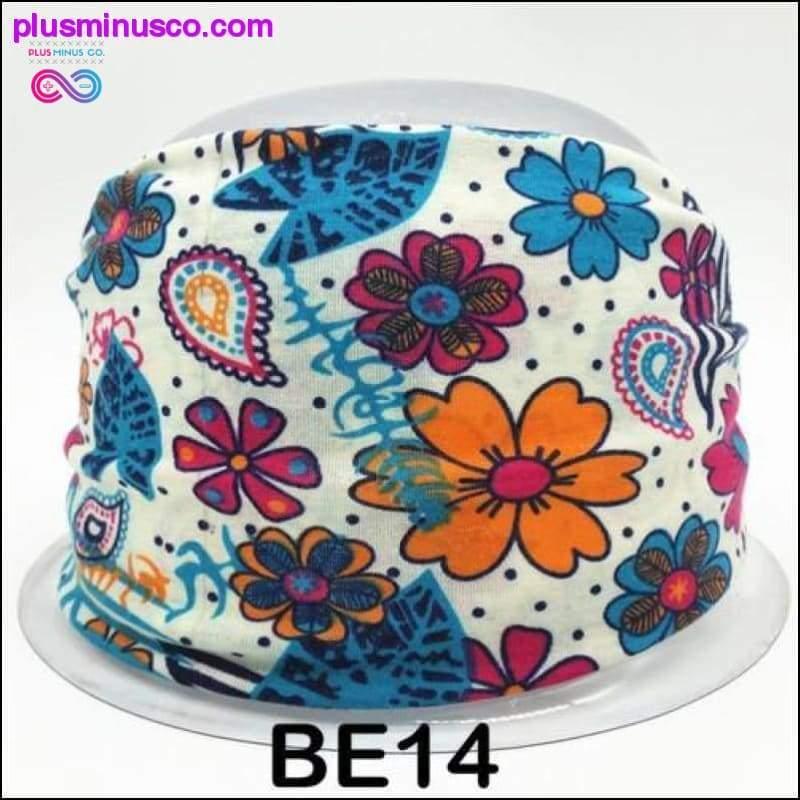 Boho Elastic Wide Turban for Women at PlusMinusCo.com - plusminusco.com