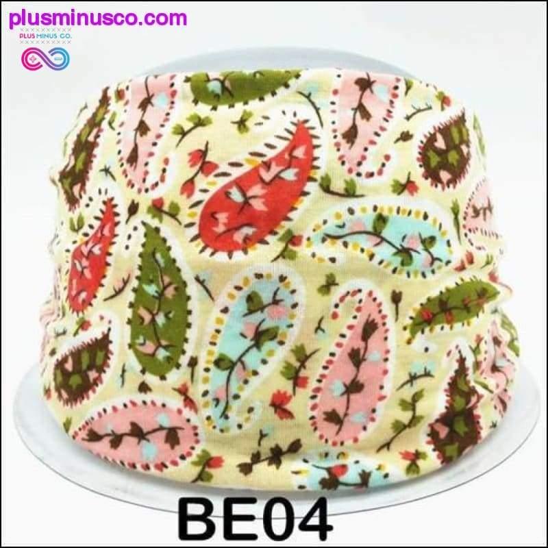 Boho Elastic Wide Turban for Women at PlusMinusCo.com - plusminusco.com