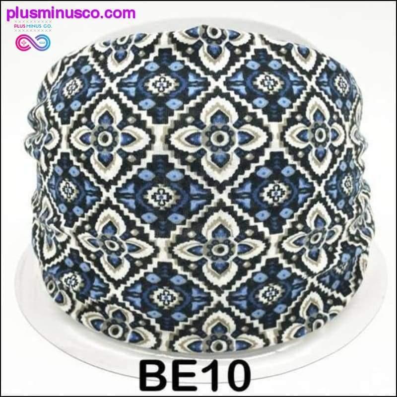 Boho Elastic Wide Turban for Women at PlusMinusCo.com - plusminusco.com
