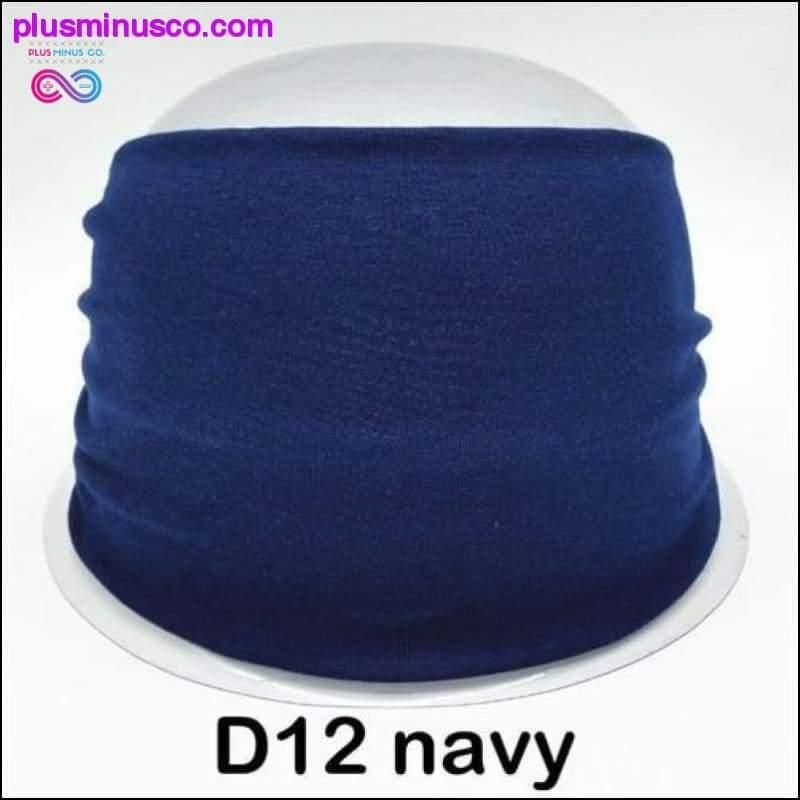 Boho Elastic Wide Turban for Women at PlusMinusCo.com - plusminusco.com