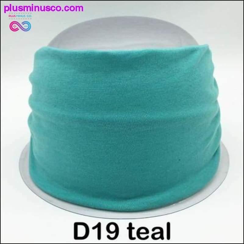 Boho Elastic Wide Turban for Women at PlusMinusCo.com - plusminusco.com