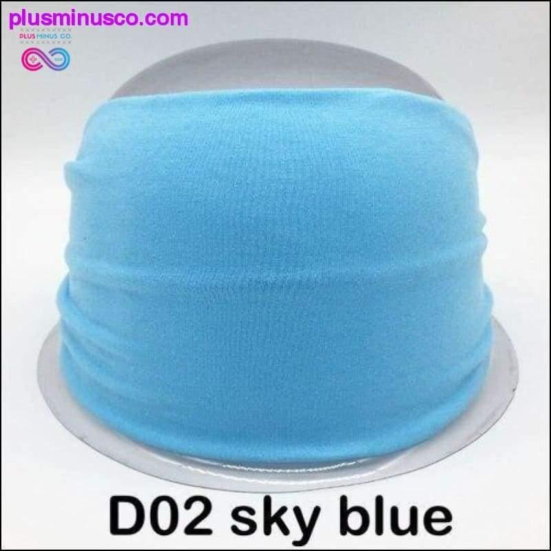 Boho Elastic Wide Turban for Women at PlusMinusCo.com - plusminusco.com