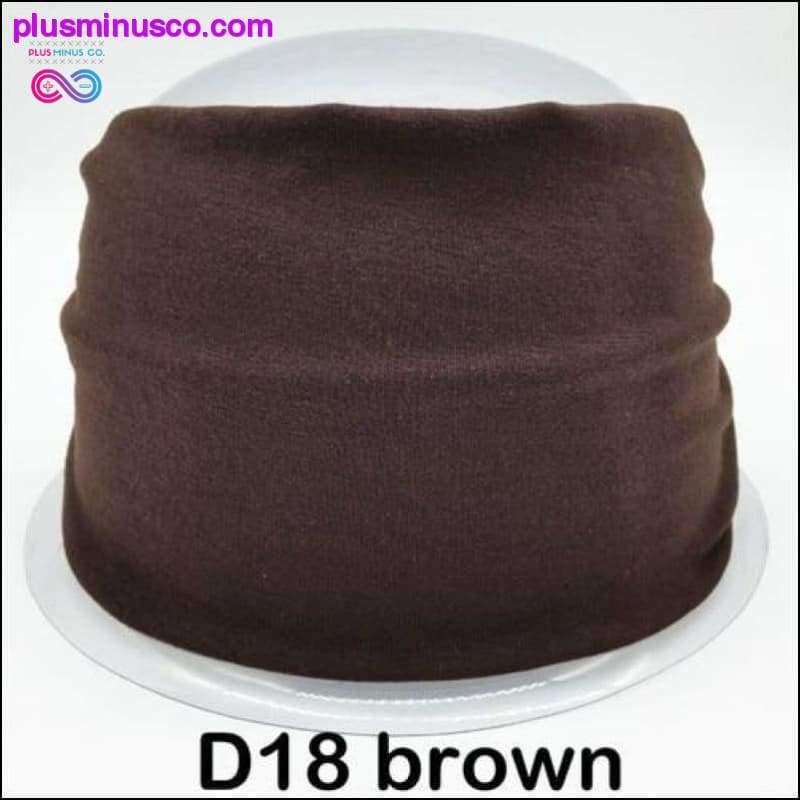 Boho Elastic Wide Turban for Women at PlusMinusCo.com - plusminusco.com