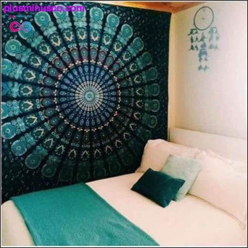 Boho mandala tapiserija zidna viseća vještačka zidna tkanina - plusminusco.com
