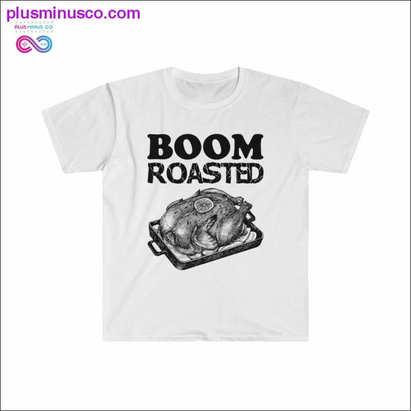 Boom Roasted Print Softstyle T-shirt - plusminusco.com