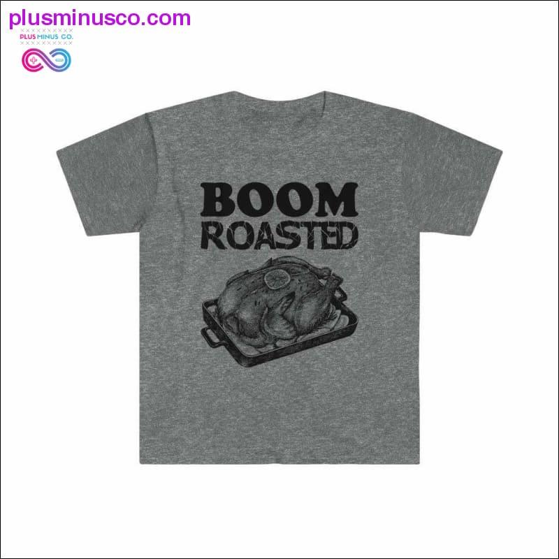 Boom Roasted Print Softstyle T-shirt - plusminusco.com
