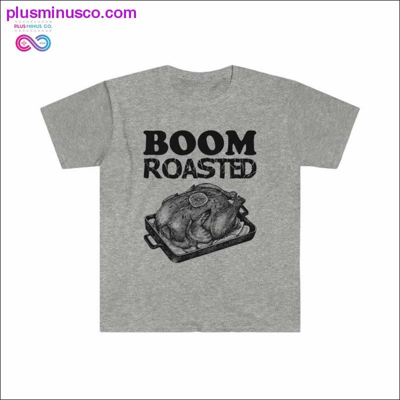 Boom Roasted Print Softstyle T-shirt - plusminusco.com