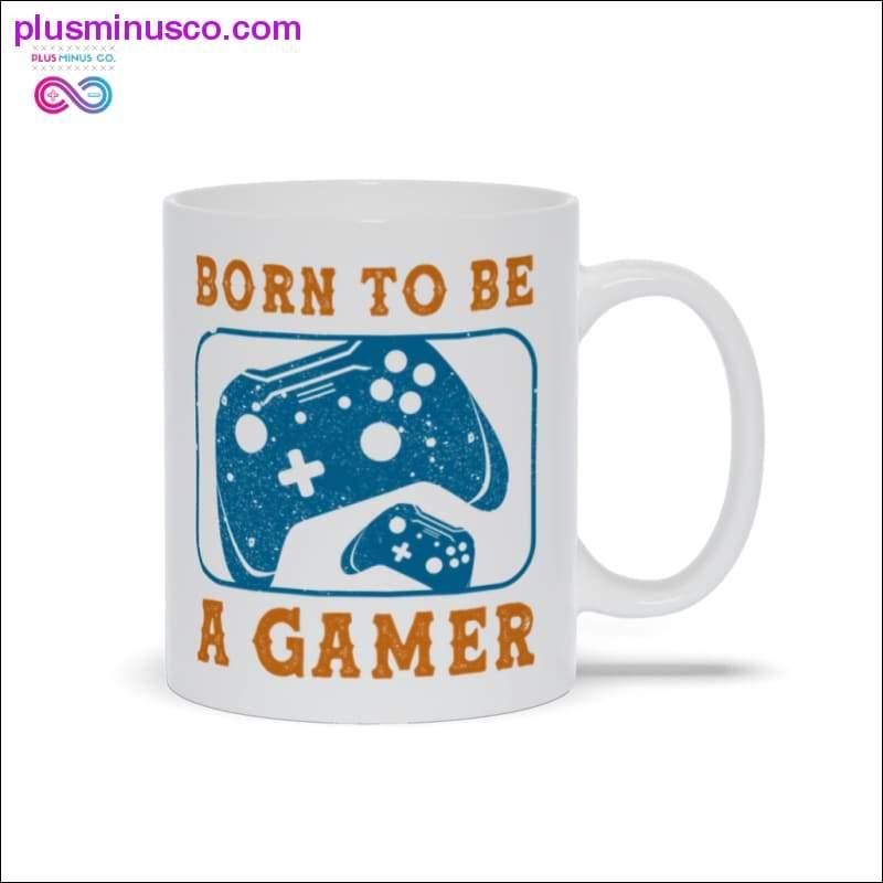 Født til at være en Gamer Krus - plusminusco.com