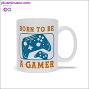 Nascido para ser um Gamer Canecas - plusminusco.com