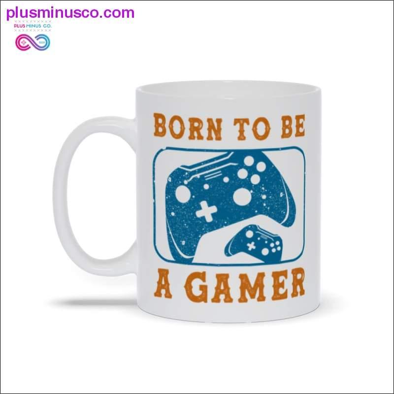 „Born to be a Gamer“-Tassen – plusminusco.com