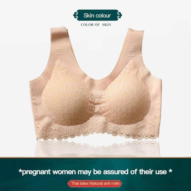 Bras for Women Hot Top Newest 5D Wireless Contour Bra Lace Breathable Underwear Seamless for Running Top - plusminusco.com