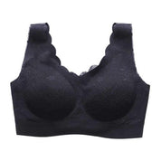 Bras for Women Hot Top Newest 5D Wireless Contour Bra Lace Breathable Underwear Seamless for Running Top - plusminusco.com