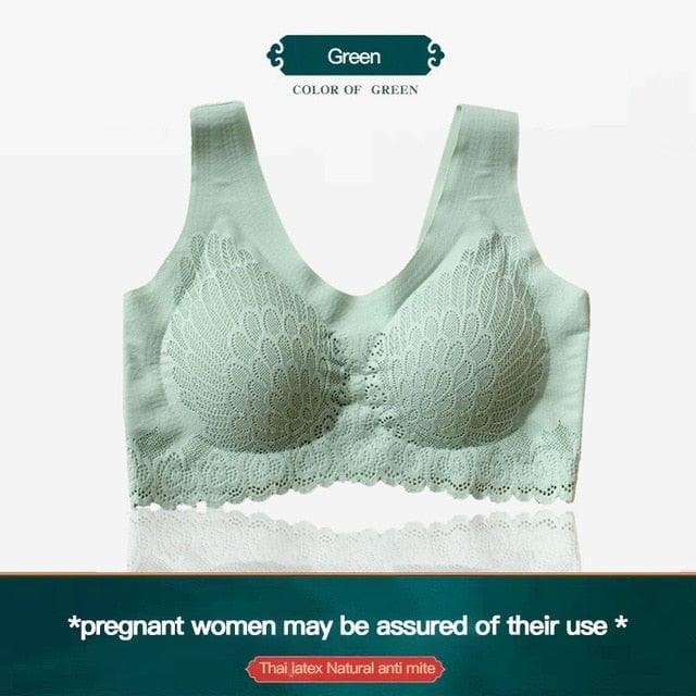 Bras for Women Hot Top Newest 5D Wireless Contour Bra Lace Breathable Underwear Seamless for Running Top - plusminusco.com