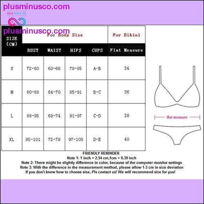 Brasilianischer Bikini: Sexy Bandage Aztec Biquini String für Frauen - plusminusco.com