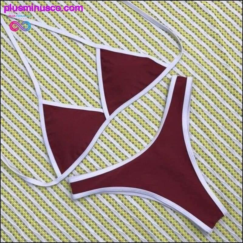 Brazilian Bikinis Women Swimwear Beach Bathing Suit Push Up - plusminusco.com