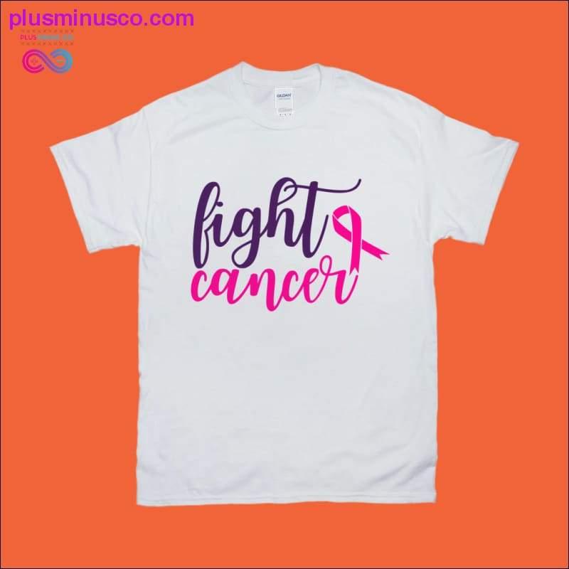 Fight Cancer T-skjorter - plusminusco.com