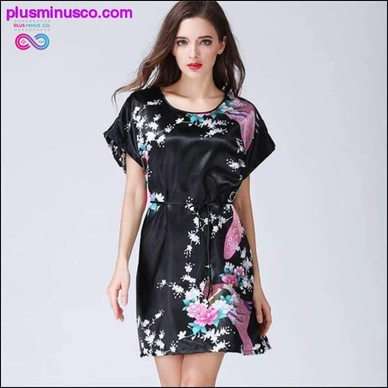 Bride Bridesmaid Wedding Party Robe Sleepwear Print Floral & - plusminusco.com