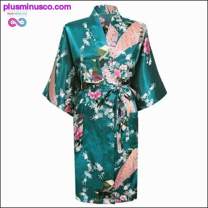 Bride Bridesmaid Wedding Party Robe Sleepwear Print Floral & - plusminusco.com
