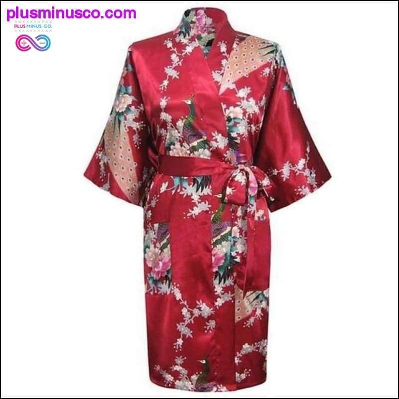 Bride Bridesmaid Wedding Party Robe Sleepwear Print Floral & - plusminusco.com