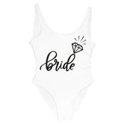 Bride Tribe Print One Piece Swimsuit For Women Bathing suit - plusminusco.com