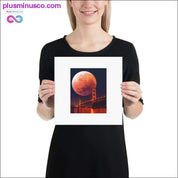 Brooklyn Bridge On Super-moon Eclipse Paper Matte poster - plusminusco.com
