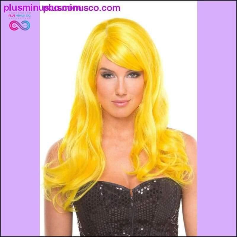 Burleskowa peruka w jednolitym kolorze - plusminusco.com