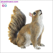 Bushy Tail Squirrel Figurine ll Plusminusco.com - plusminusco.com