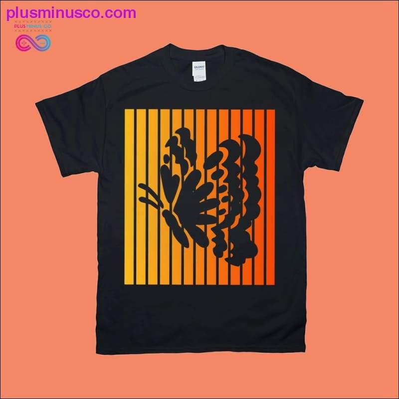 Kelebek | Retro Gün Batımı Tişörtleri - plusminusco.com