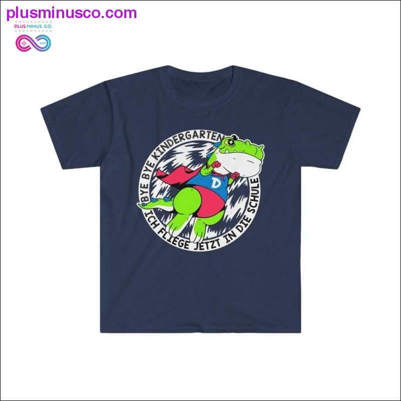 Camiseta Bye-Bye Dino do jardim de infância - plusminusco.com