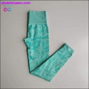 Calças de ioga camufladas de cintura alta Gym Camo Seamless - plusminusco.com